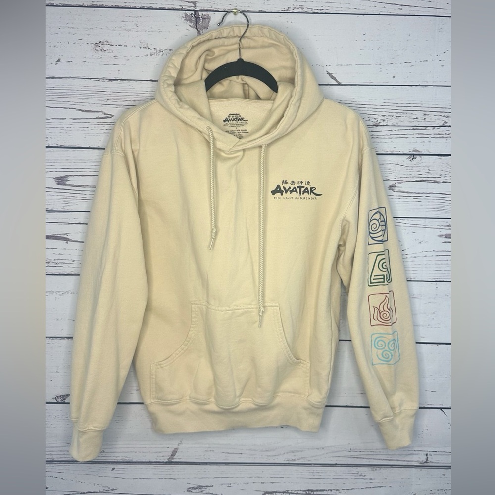 Nickelodeon Avatar The Last Airbender Cream Pullover Hoodie
